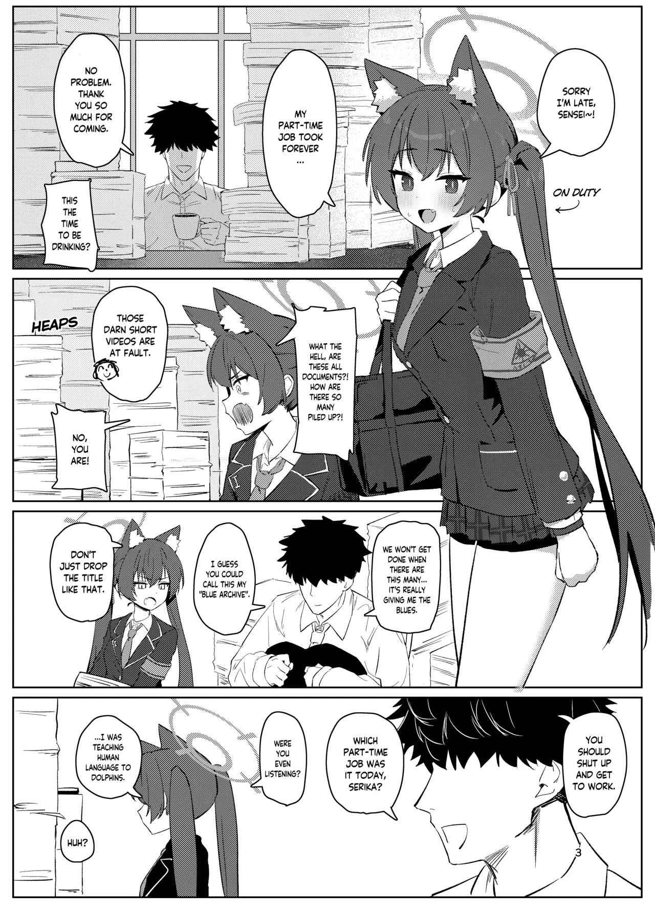 Hentai Manga Comic-Lordosis Behavior!-Read-2